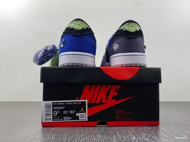 Reps TBkick 1 DZ7292-420 Williamson Retro OG Jordan Zion Low Voodoo 0621